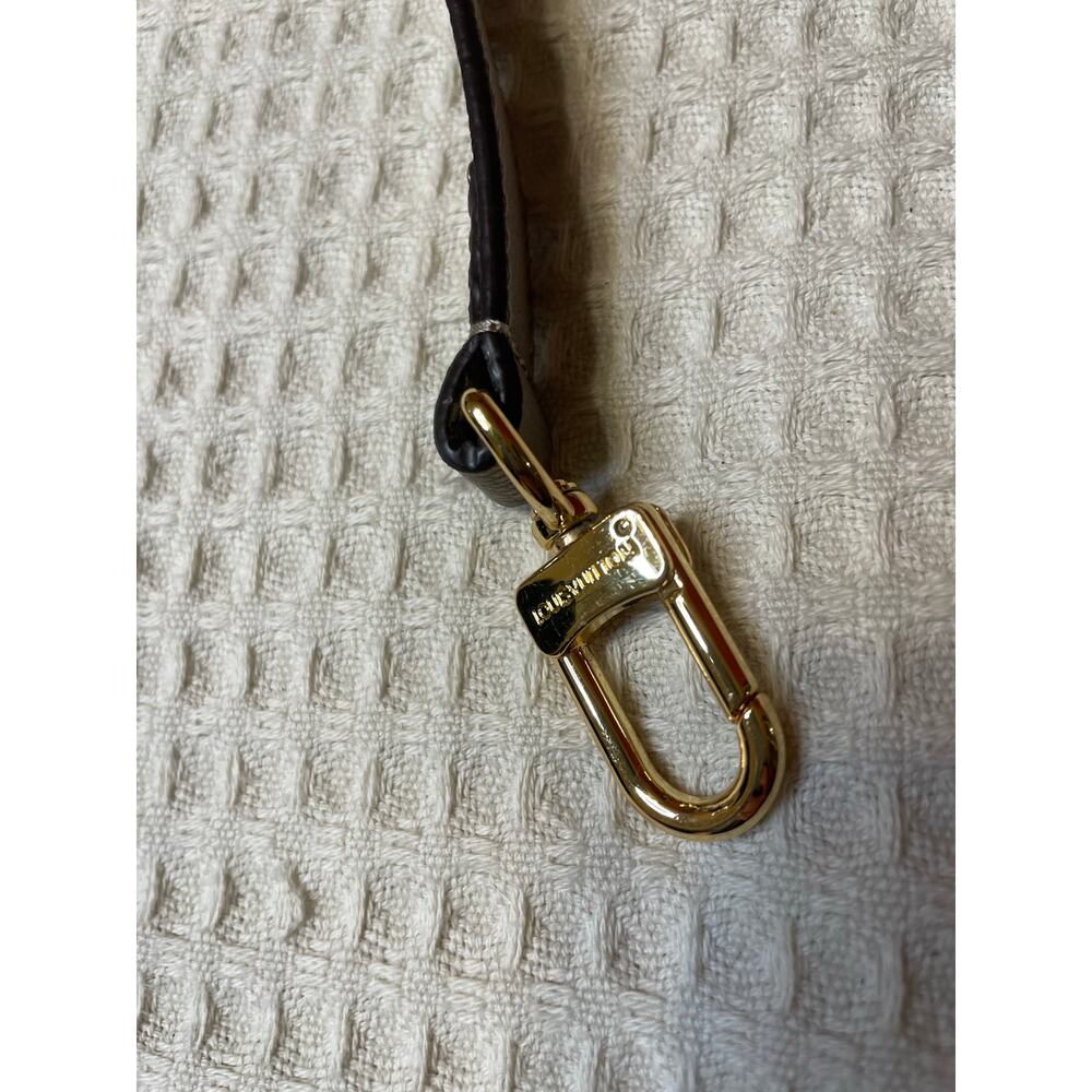 Louis Vuitton Beige/ Dune Short Bag Strap W/ Gold Clasp 21 Inch - Picture 4 of 11